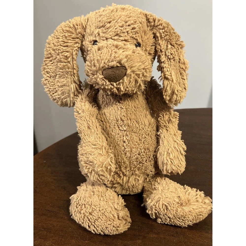 Jellycat Bashful Toffee Puppy Plush Soft Brown Dog Stuffed Animal